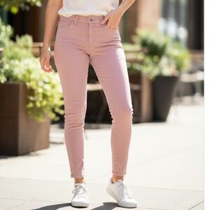 Timing Pink Ankle & Cropped Jeans
